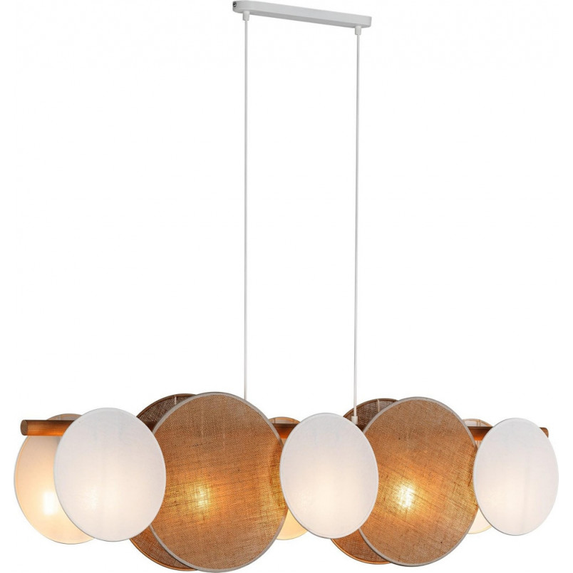 Lampa wisząca boho Pulse 125cm | TK Lighting - Juta i Drewno