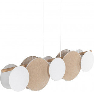 Lampa wisząca boho Pulse 125cm | TK Lighting - Juta i Drewno