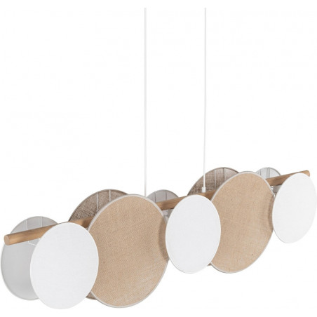 Lampa wisząca boho Pulse 125cm | TK Lighting - Juta i Drewno