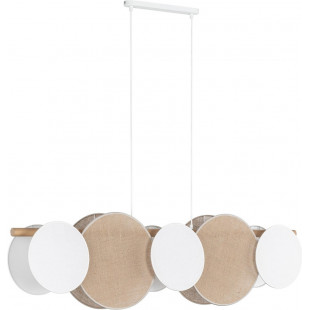 Lampa wisząca boho Pulse 125cm | TK Lighting - Juta i Drewno