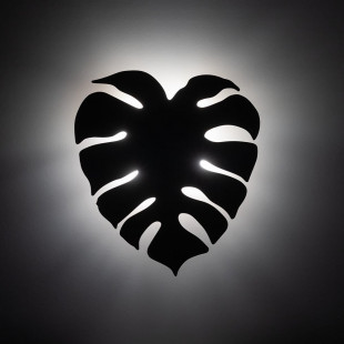 Kinkiet ścienny Monstera II | Brązowy, Metal | TK Lighting