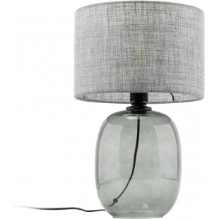 Lampa stołowa szklana Melody | TK Lighting - Grafitowa 30cm