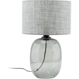 Lampa stołowa szklana Melody | TK Lighting - Grafitowa 30cm