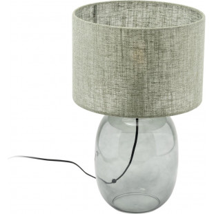 Lampa stołowa szklana Melody | TK Lighting - Zielony abażur