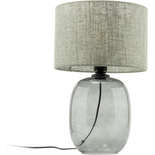 Lampa stołowa szklana Melody | TK Lighting - Zielony abażur