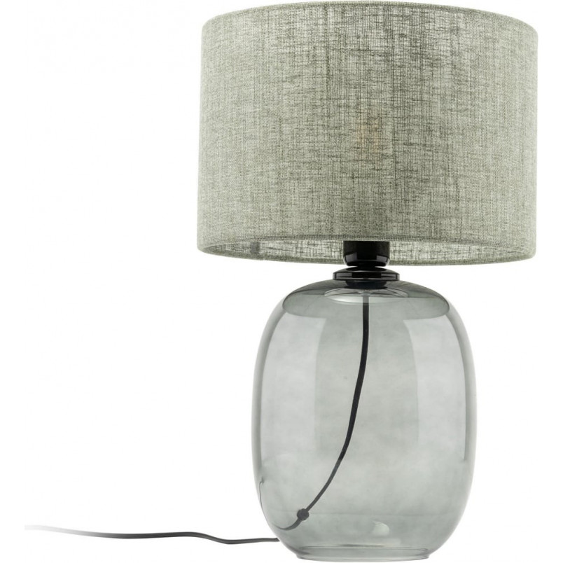 Lampa stołowa szklana Melody | TK Lighting - Zielony abażur