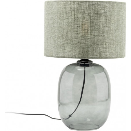Lampa stołowa szklana Melody | TK Lighting - Zielony abażur