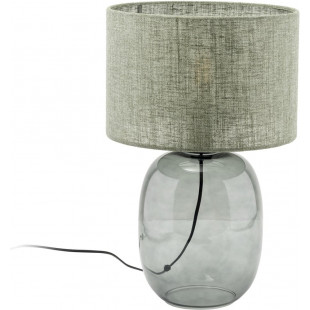 Lampa stołowa szklana Melody | TK Lighting - Zielony abażur