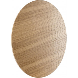 Kinkiet okrągły drewniany Luna New 40cm dąb TK Lighting