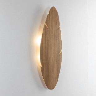 Kinkiet drewniany Hoja Wood TK Lighting | Skandynawski design