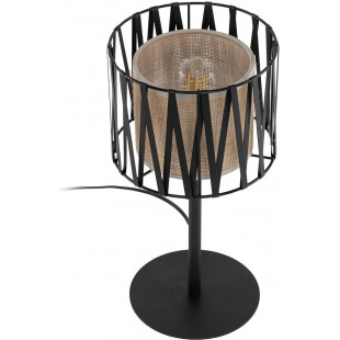 Lampka nocna Harmony Nature - Brązowa/Czarna | TK Lighting
