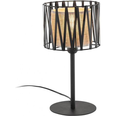 Lampka nocna Harmony Nature - Brązowa/Czarna | TK Lighting