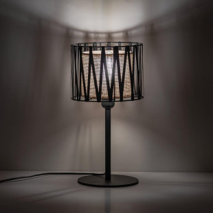 Lampka nocna Harmony Nature - Brązowa/Czarna | TK Lighting