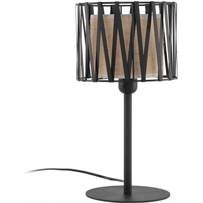 Lampka nocna Harmony Nature - Brązowa/Czarna | TK Lighting