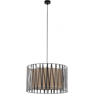 Lampa wisząca Harmony Nature | Brązowa i Czarna | TK Lighting
