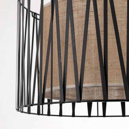 Lampa wisząca Harmony Nature | Brązowa i Czarna | TK Lighting