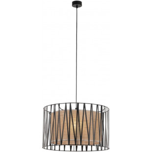 Lampa wisząca Harmony Nature | Brązowa i Czarna | TK Lighting