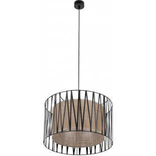 Lampa wisząca Harmony Nature | Brązowa i Czarna | TK Lighting