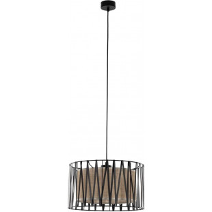 Lampa wisząca Harmony Nature | Brązowa z Juty | TK Lighting