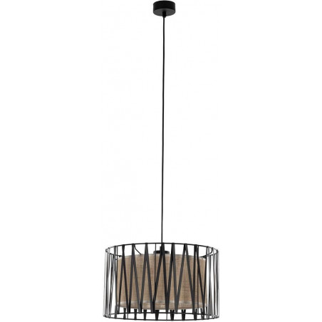 Lampa wisząca Harmony Nature | Brązowa z Juty | TK Lighting
