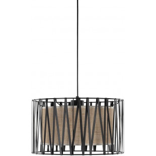 Lampa wisząca Harmony Nature | Brązowa z Juty | TK Lighting