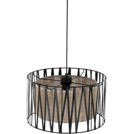 Lampa wisząca Harmony Nature | Brązowa z Juty | TK Lighting
