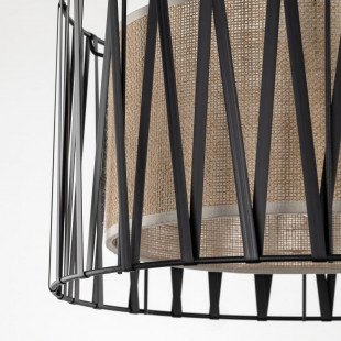 Lampa wisząca Harmony Nature | Brązowa z Juty | TK Lighting