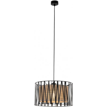 Lampa wisząca Harmony Nature | Brązowa z Juty | TK Lighting