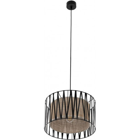 Lampa wisząca Harmony Nature | Brązowa z Juty | TK Lighting