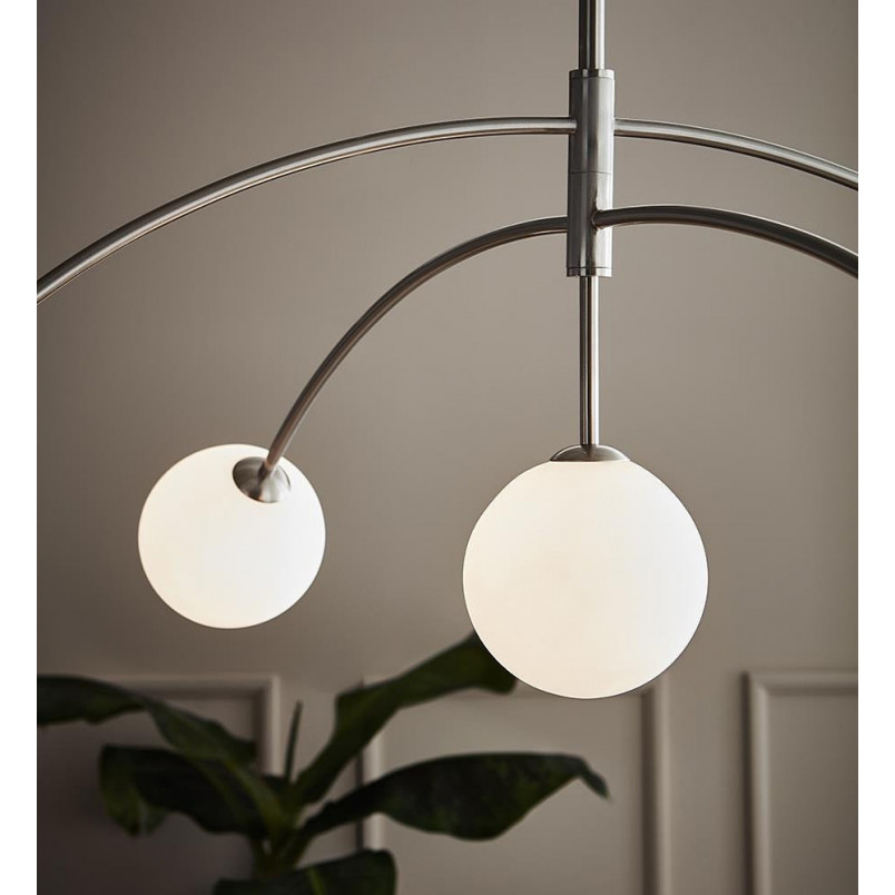Lampa wisząca Heaven - Markslojd. Szklane kule, stal.