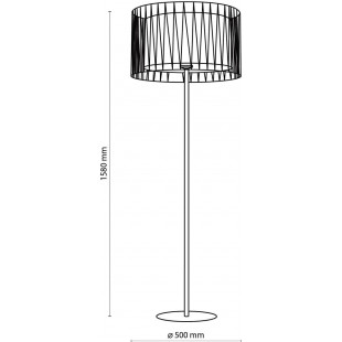Lampa podłogowa Harmony Nature - TK Lighting | Loftowa