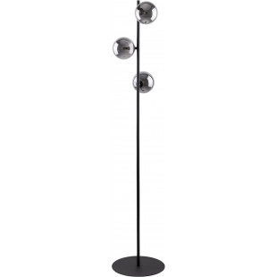 Lampa podłogowa Estera - 3 szklane kule, TK Lighting | Grafit/Czarny
