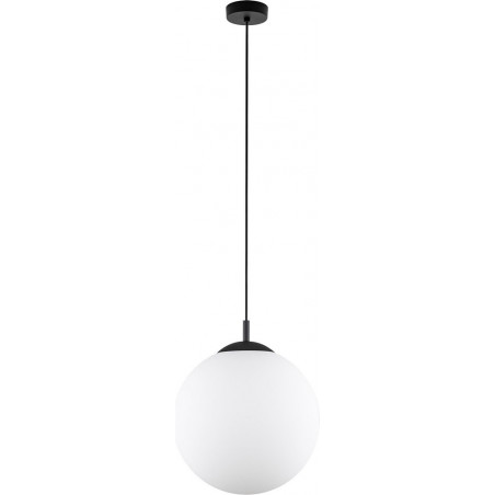 Lampa wisząca Esme - szklana kula biała | TK Lighting