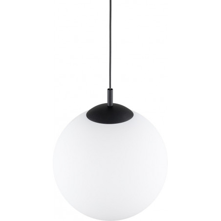 Lampa wisząca Esme - szklana kula biała | TK Lighting