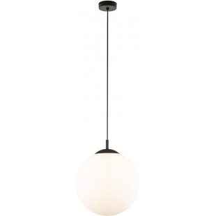 Lampa wisząca Esme - szklana kula biała | TK Lighting