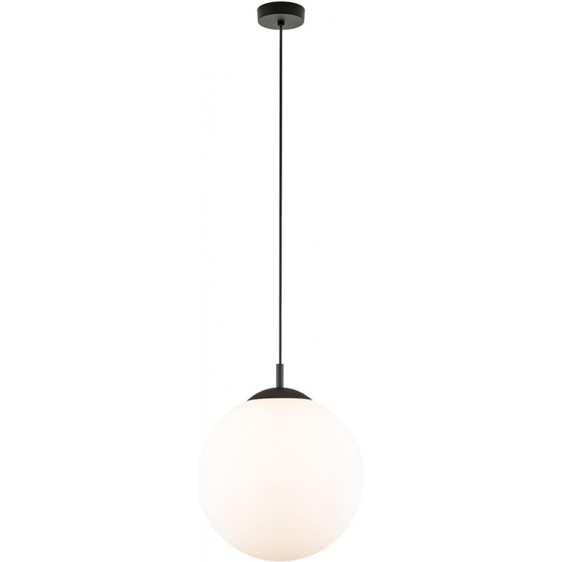 Lampa wisząca Esme - szklana kula biała | TK Lighting