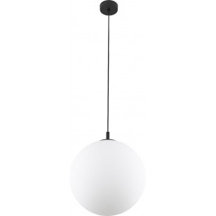 Lampa wisząca Esme - szklana kula biała | TK Lighting