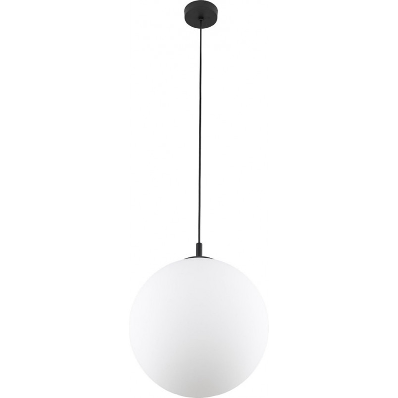 Lampa wisząca Esme - szklana kula biała | TK Lighting