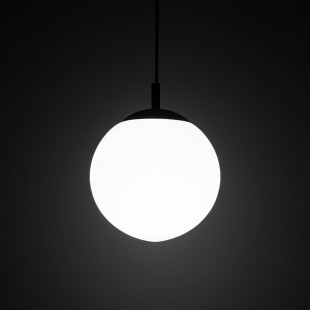 Lampa wisząca Esme - Szklana kula biała | TK Lighting