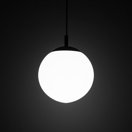 Lampa wisząca Esme - Szklana kula biała | TK Lighting