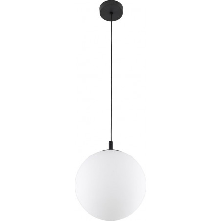 Lampa wisząca Esme - Szklana kula biała | TK Lighting