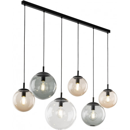 Lampa Wisząca Esme | 6 Kolorowych Kul | TK Lighting