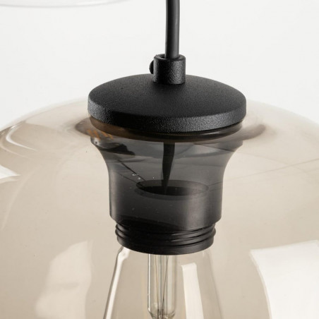Lampa wisząca Elio III - kolorowa, szklana, 3 punkty | TK Lighting