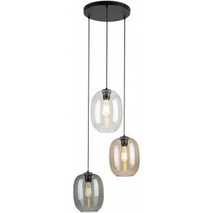 Lampa wisząca Elio III - kolorowa, szklana, 3 punkty | TK Lighting