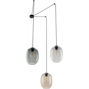 Lampa Wisząca Szklana Pająk Elio III | TK Lighting
