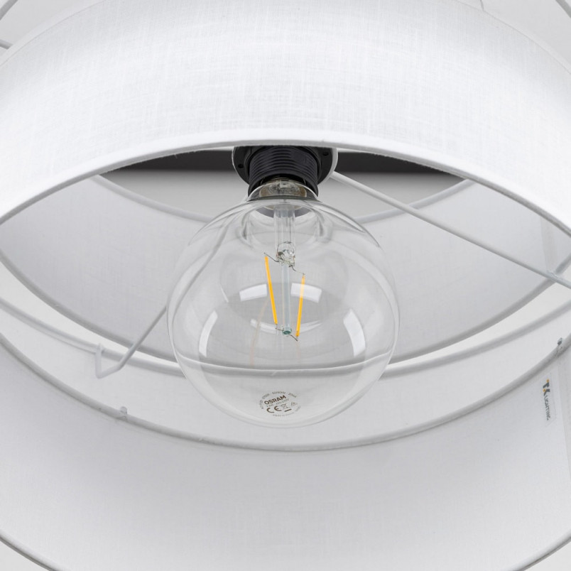 Lampa wisząca Calisto White TK Lighting | Nowoczesny design