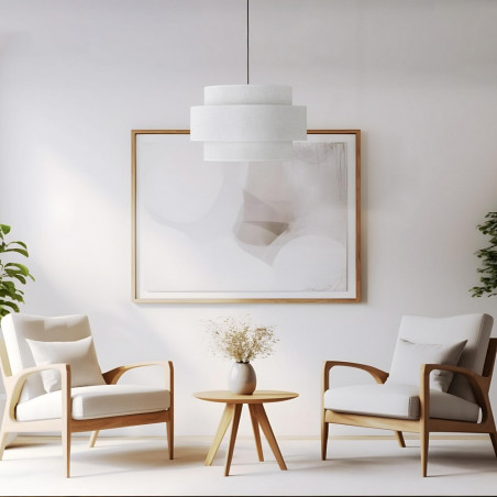 Lampa wisząca Calisto White TK Lighting | Nowoczesny design