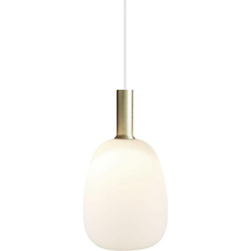 Lampa wisząca Alton - Nordlux | Szkło opal, mosiądz