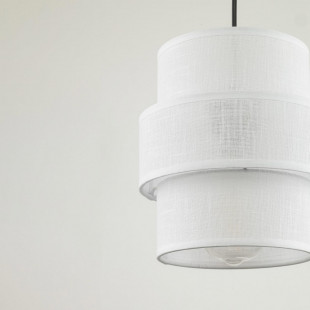 Lampa wisząca Calisto White TK Lighting | Elegancki design