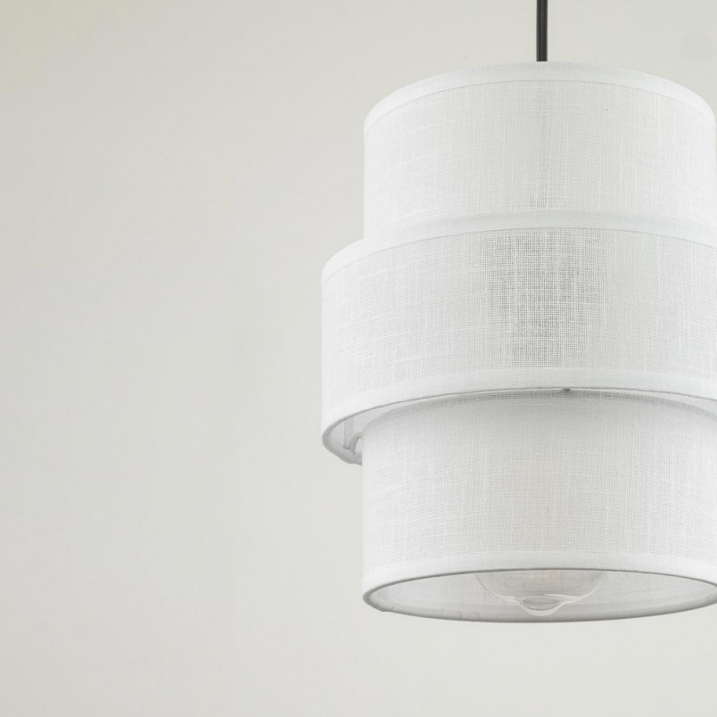 Lampa wisząca Calisto White TK Lighting | Elegancki design